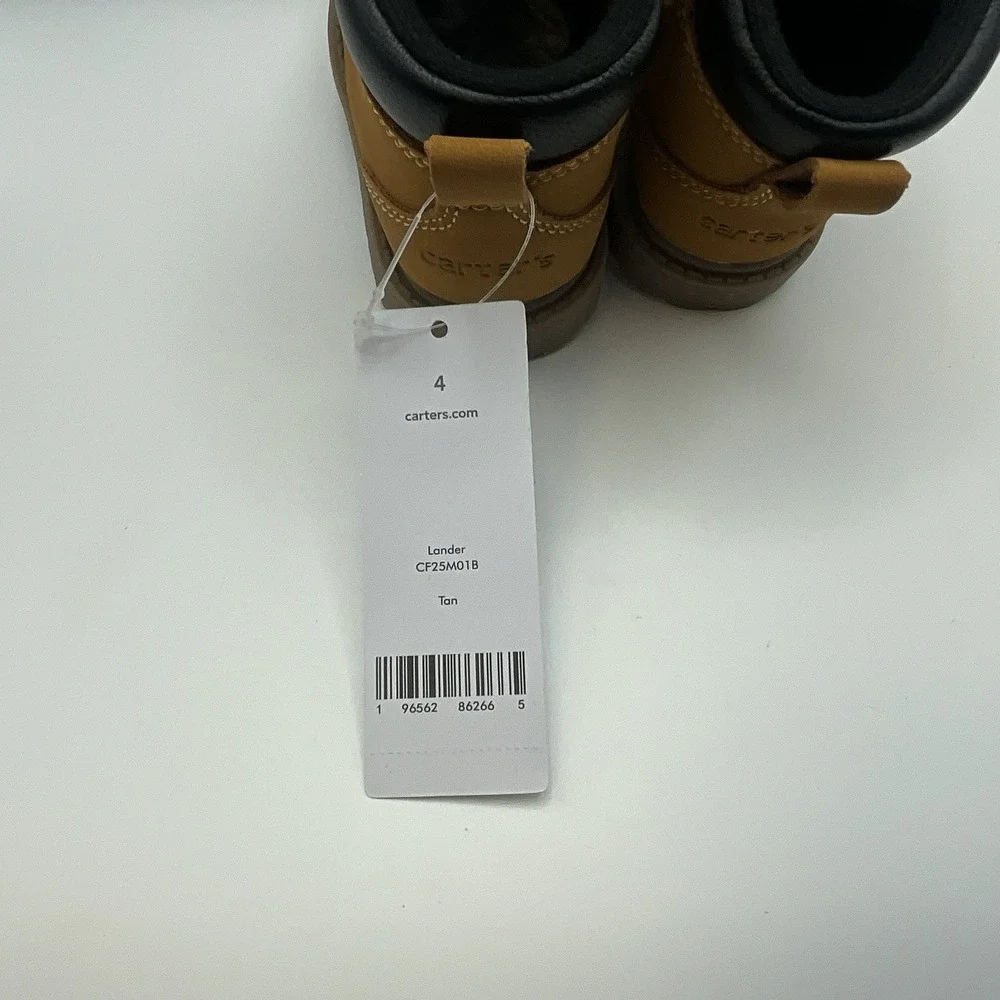 Carter's Lander Kids Boots Size 4 - Brand New‎